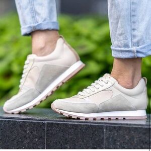 YOSI YS SAMRA paige sneaker in taupe multi size 8